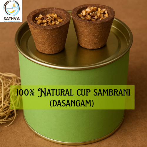 Panjakavya Dasangam Sambrani Cups 30pcs (with filling)