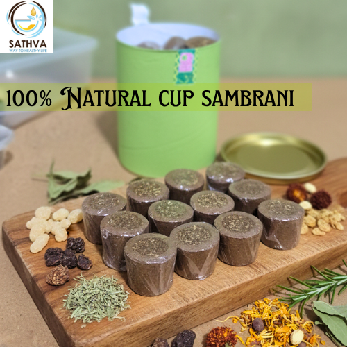 Panjakavya Sambrani Cups 30pcs (with filling)