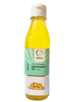 Ginger & Coriander Infused Cold Pressed Groundnut Oil - 250ml