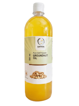 Cold Pressed Groundnut Oil - 500ml